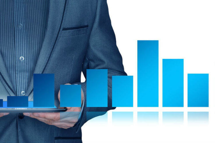 Onlineshop mit steigenden Statistiken